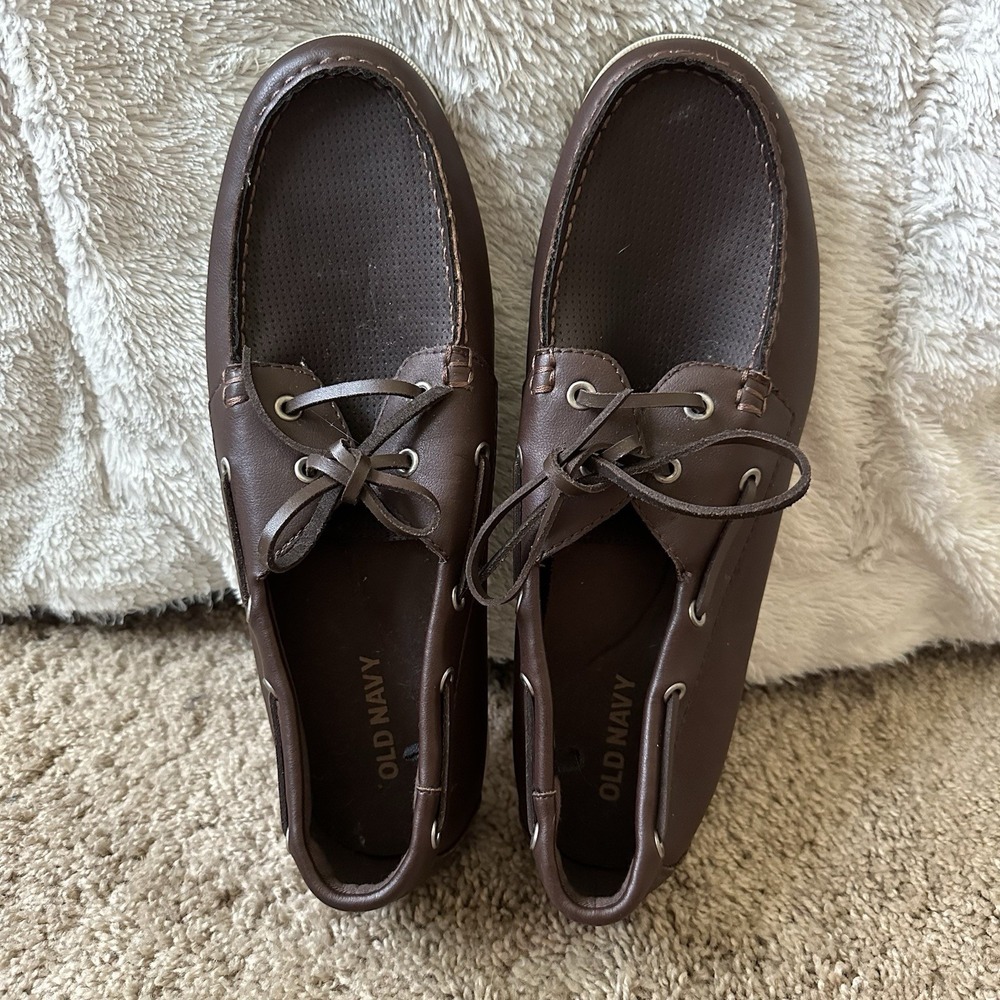 Men's Brown Boat Shoe Old Navy Size 12